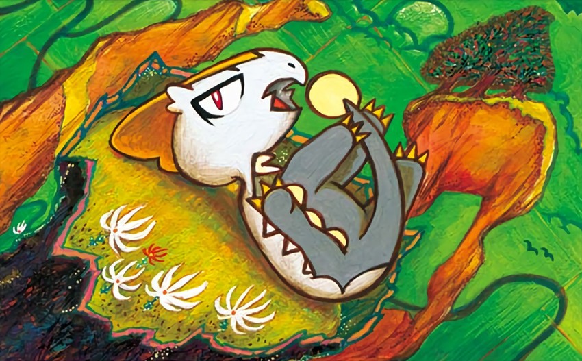 jangmo-o (pokemon and 1 more) drawn by komiya_tomokazu