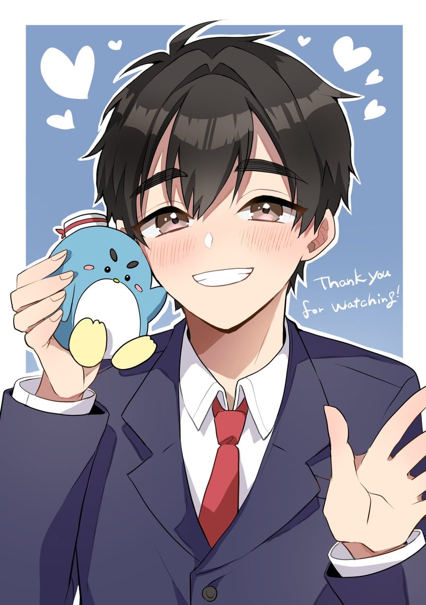 aijou rentarou and pentarou (kimi no koto ga dai dai dai dai daisuki na 100-nin no kanojo) drawn by chacha_kamimaru