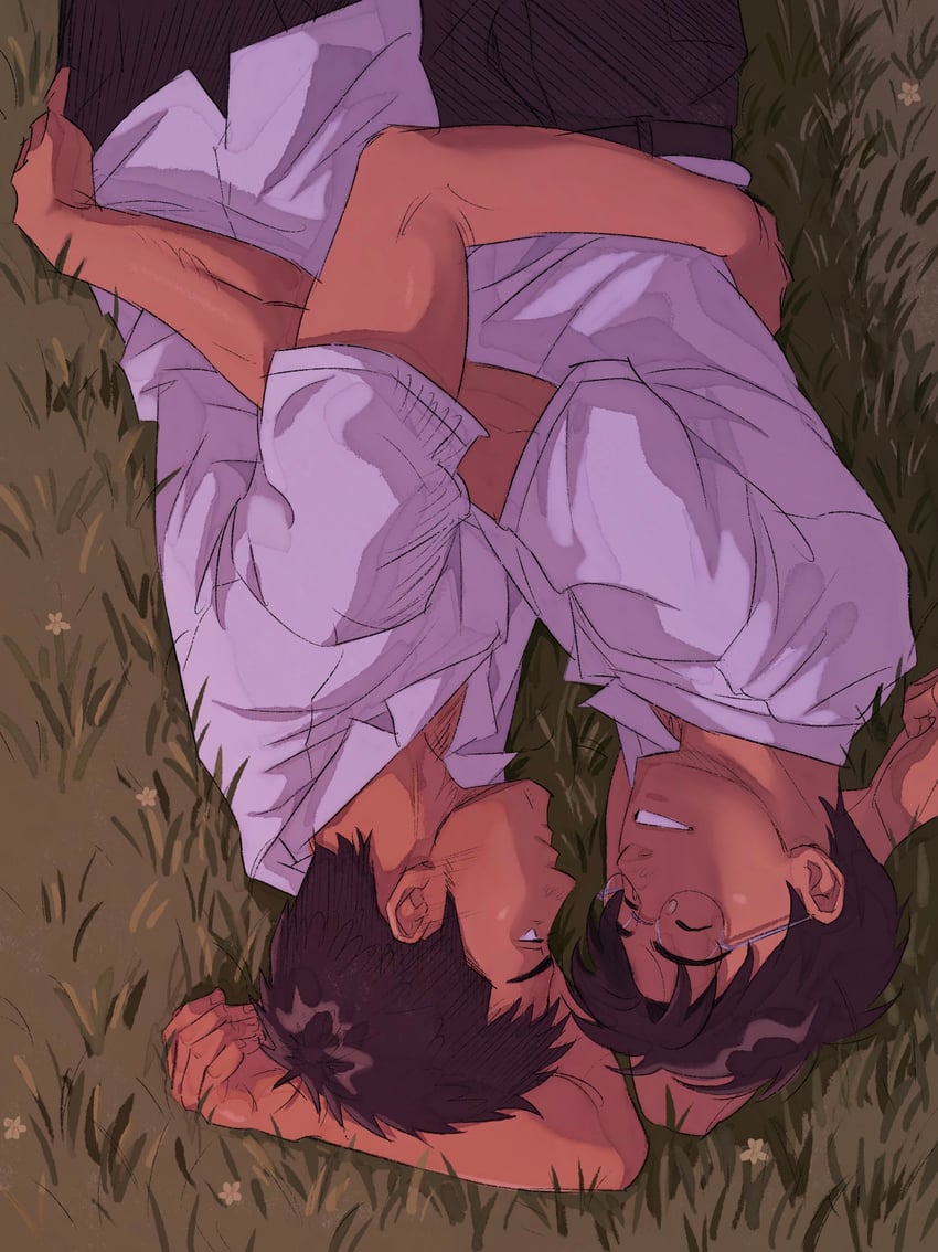 mitsui hisashi and kogure kiminobu (slam dunk) drawn by 00huisu00