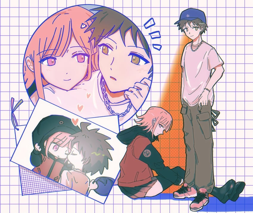 nanami chiaki and hinata hajime (danganronpa and 1 more) drawn by tristia_(renixxxxv)