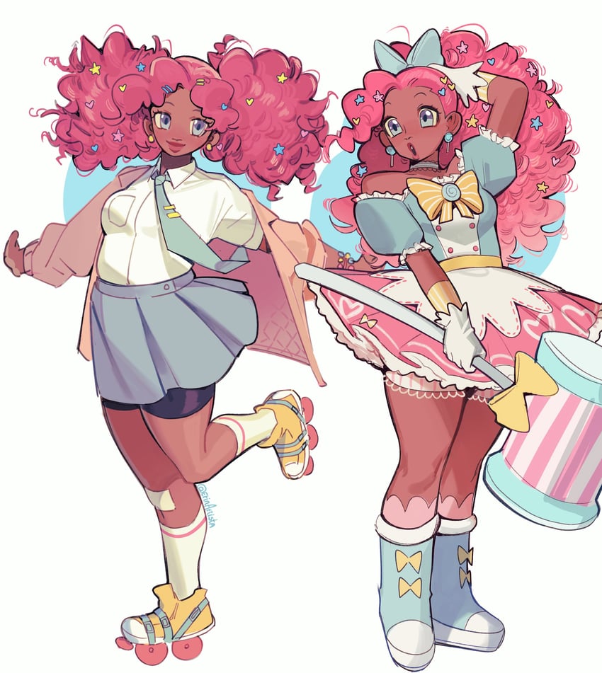 pinkie pie (my little pony and 1 more) drawn by erinartista