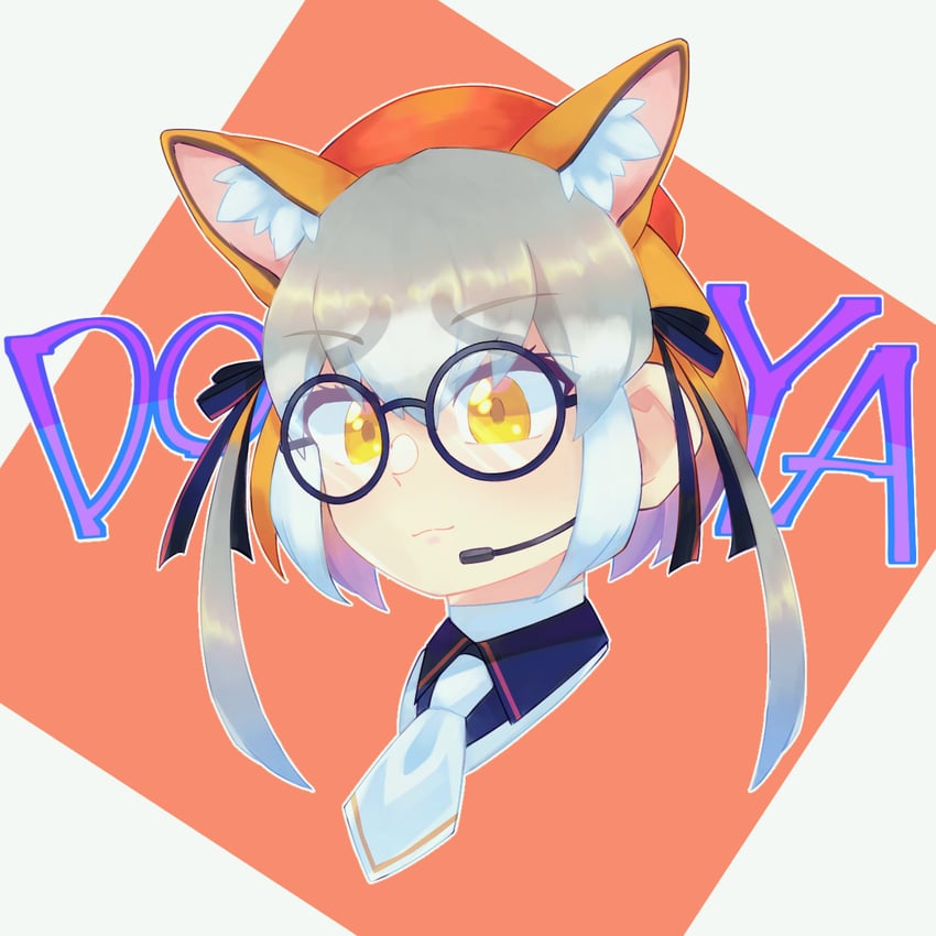island fox (kemono friends and 1 more) drawn by hauru_252