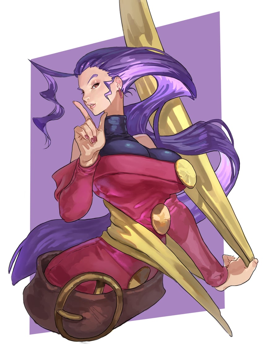 rose (street fighter and 1 more) drawn by sora-bakabon