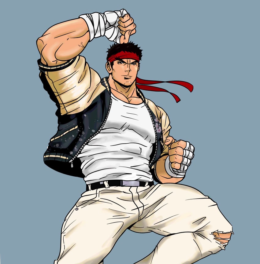 ryu (street fighter and 1 more) drawn by rocckart