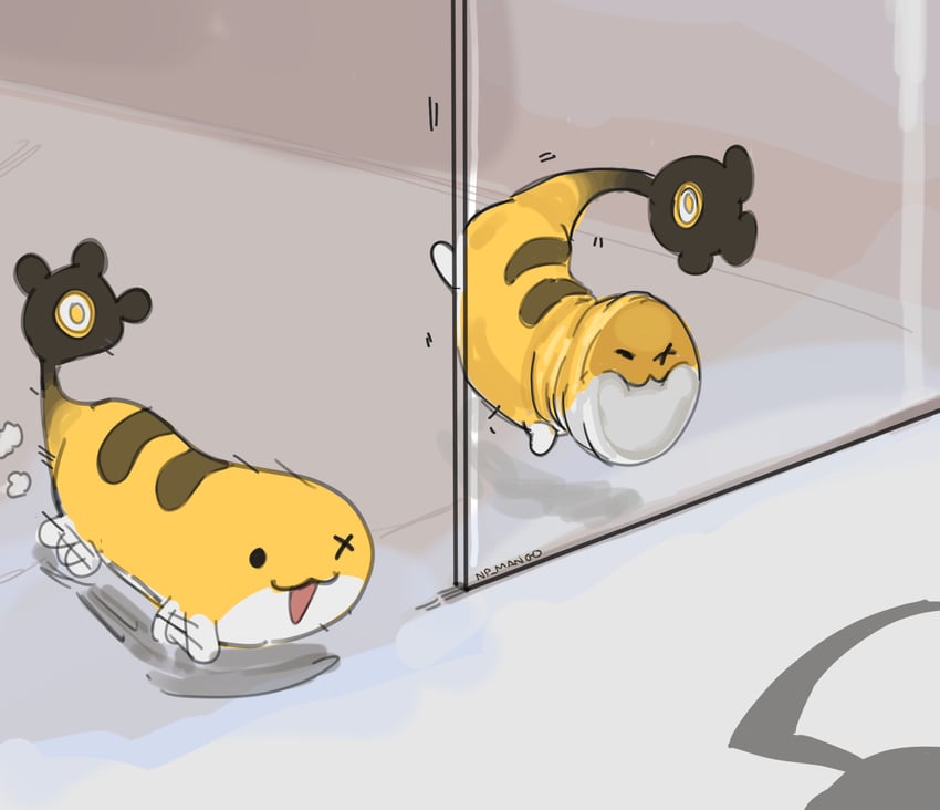 gigi murin and grem (hololive and 1 more) drawn by np_mango