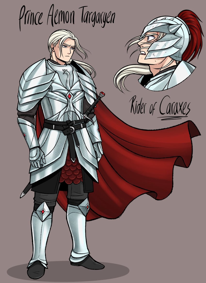 aemon targaryen (a song of ice and fire and 1 more) drawn by ackerbangbang