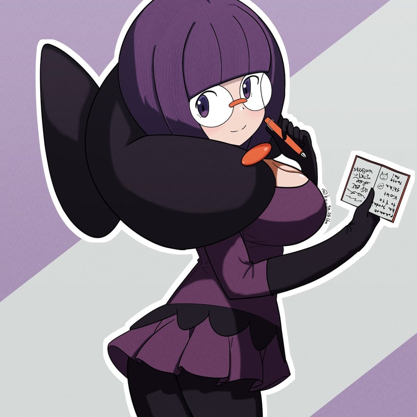 shauntal (pokemon and 1 more) drawn by ko_ta0816e