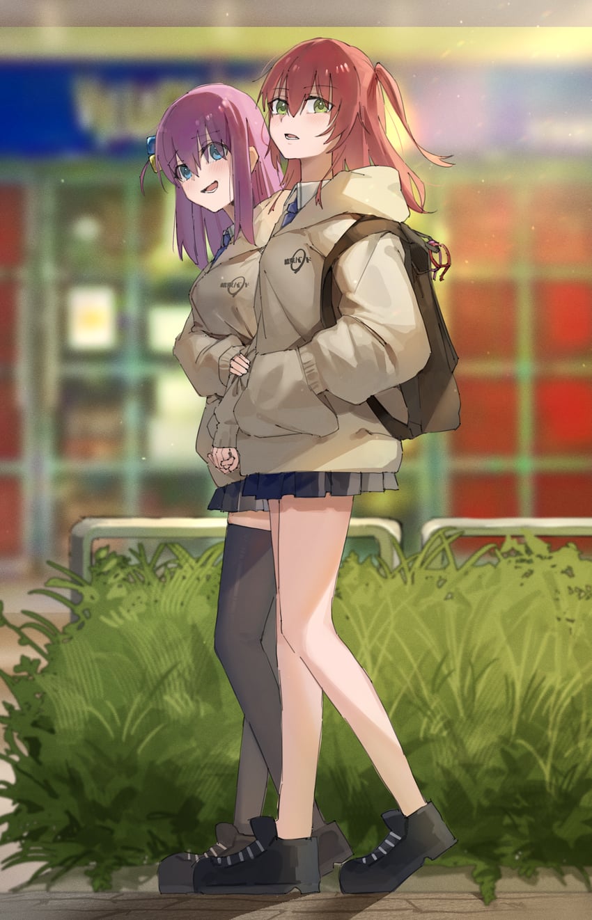 gotoh hitori and kita ikuyo (bocchi the rock!) drawn by 9_no_seicho_nikki