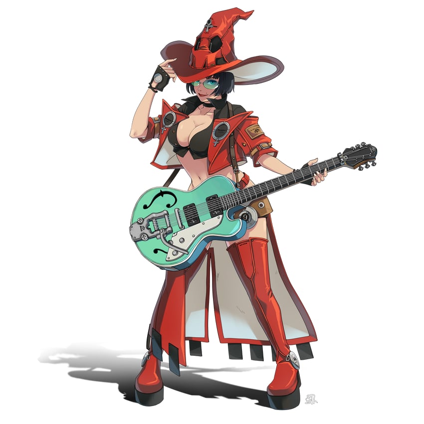 i-no (guilty gear and 1 more) drawn by acesla