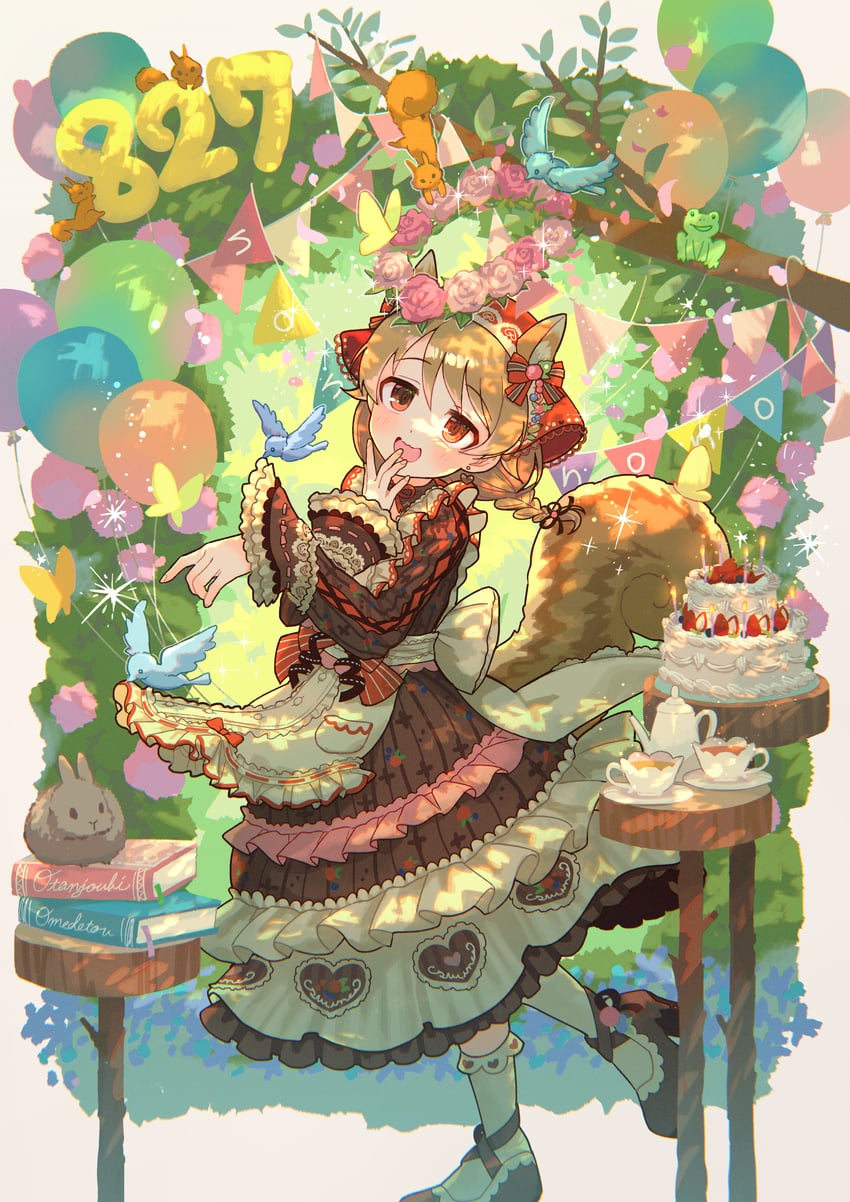morikubo nono (idolmaster and 1 more) drawn by yukinuno