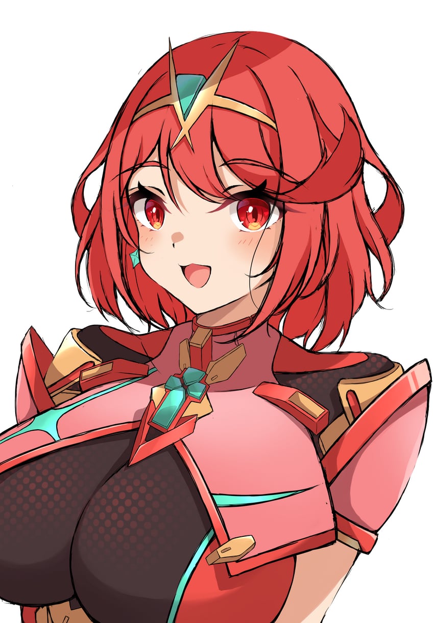 pyra (xenoblade chronicles and 1 more) drawn by mikan_(mika_n95)