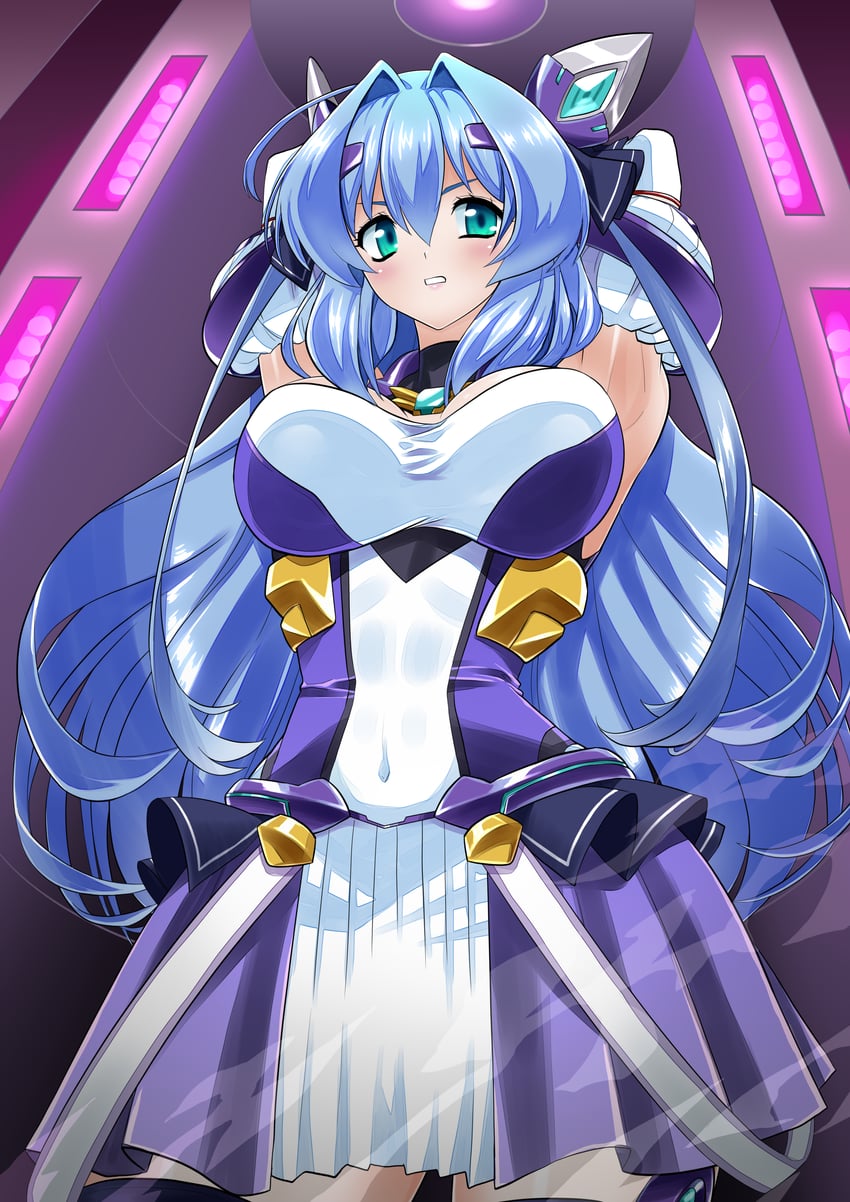 katsuragi marina and exs-tia (kouyoku senki exs-tia) drawn by ryuney