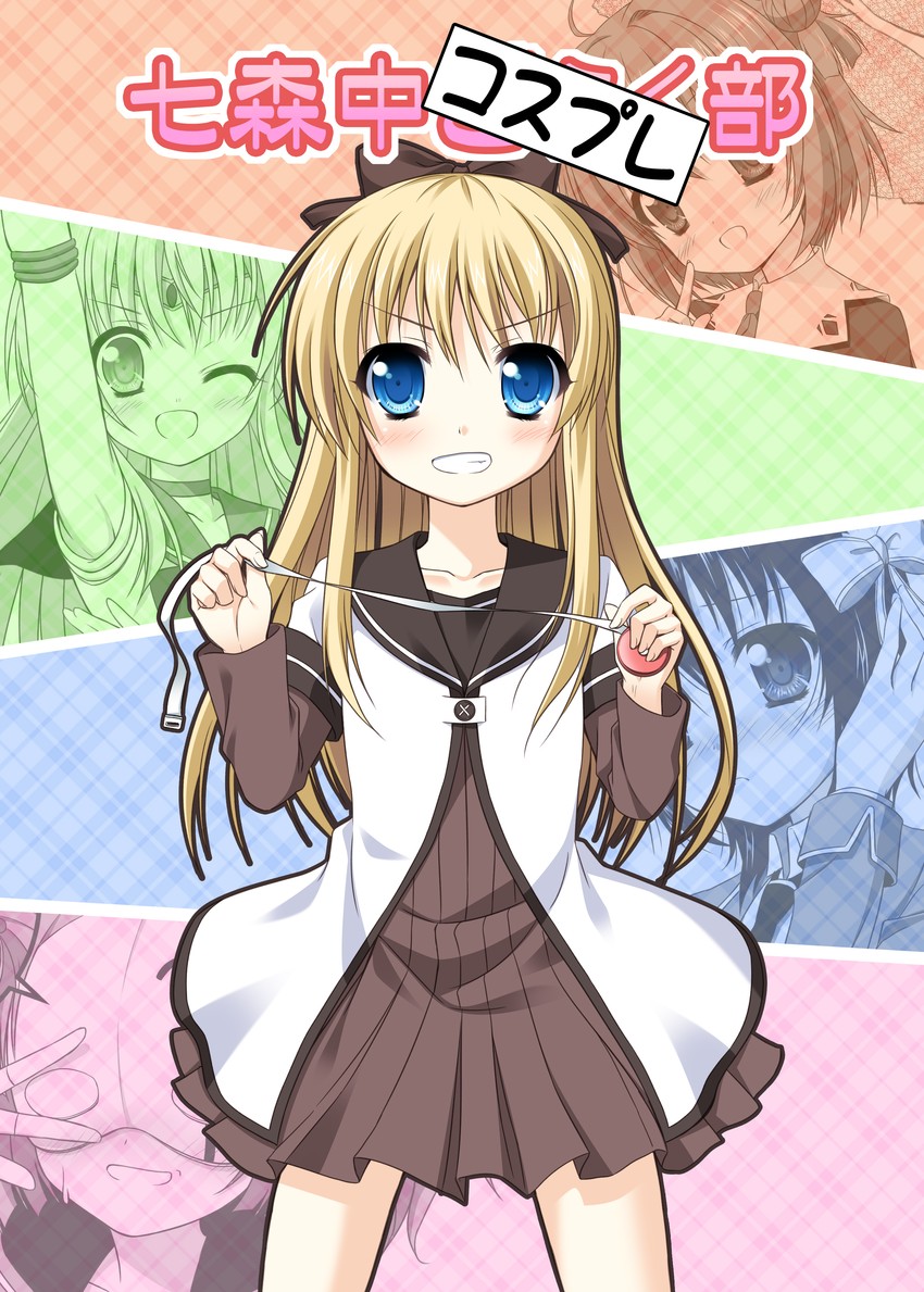toshinou kyouko, akaza akari, funami yui, yoshikawa chinatsu, and sailor venus (bishoujo senshi sailor moon and 4 more) drawn by endori