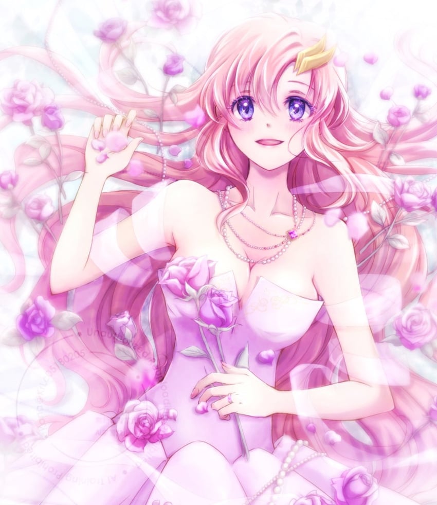 lacus clyne (gundam and 1 more) drawn by kana_(krlc05180205)