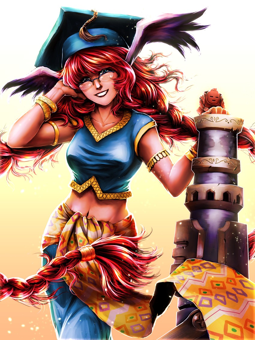 momo and honey (breath of fire and 1 more) drawn by substance20