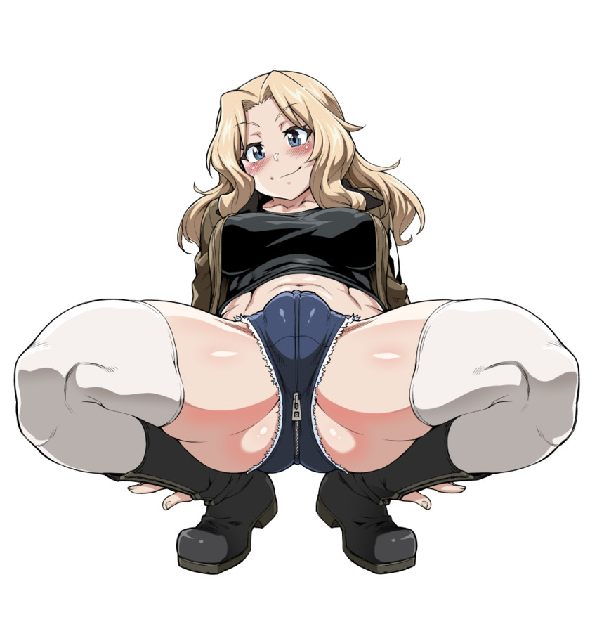 kay (girls und panzer and 1 more) drawn by jun_(rojiura_jack)