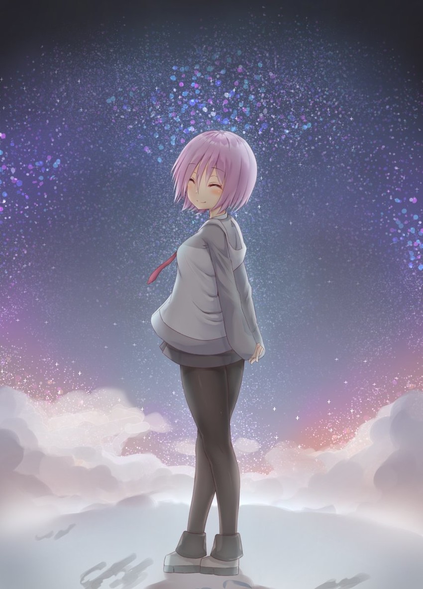 mash kyrielight (fate and 1 more) drawn by reinama