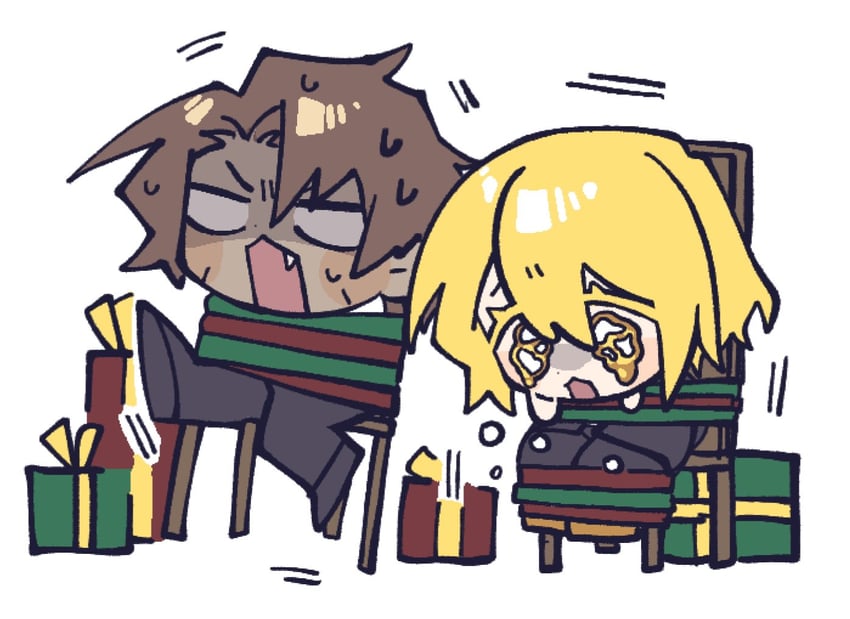 don quixote and heathcliff (project moon and 1 more) drawn by nantekottawo!!