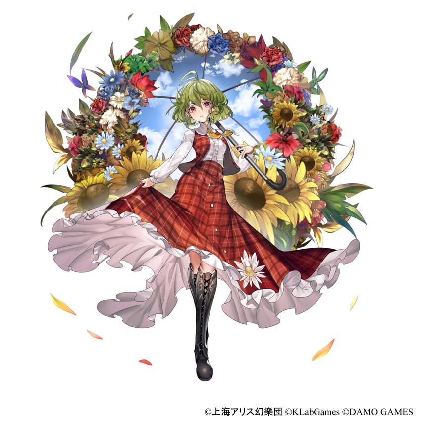 kazami yuuka (touhou and 1 more) drawn by teddypocky