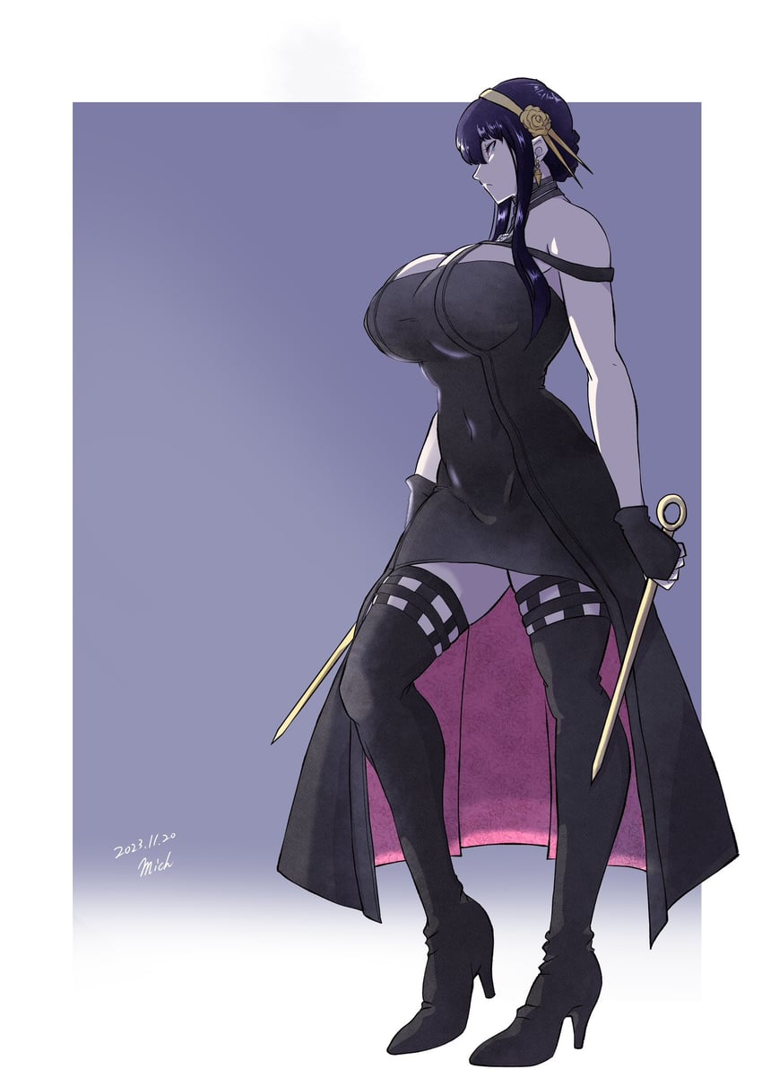 yor briar (spy x family) drawn by mich_kj