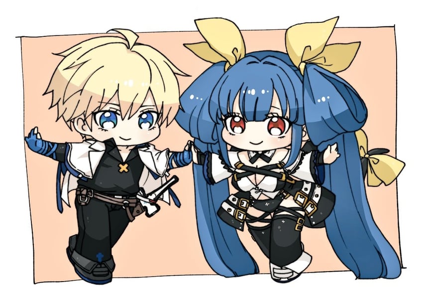 dizzy and ky kiske (guilty gear and 2 more) drawn by ebi_pri_shrimp