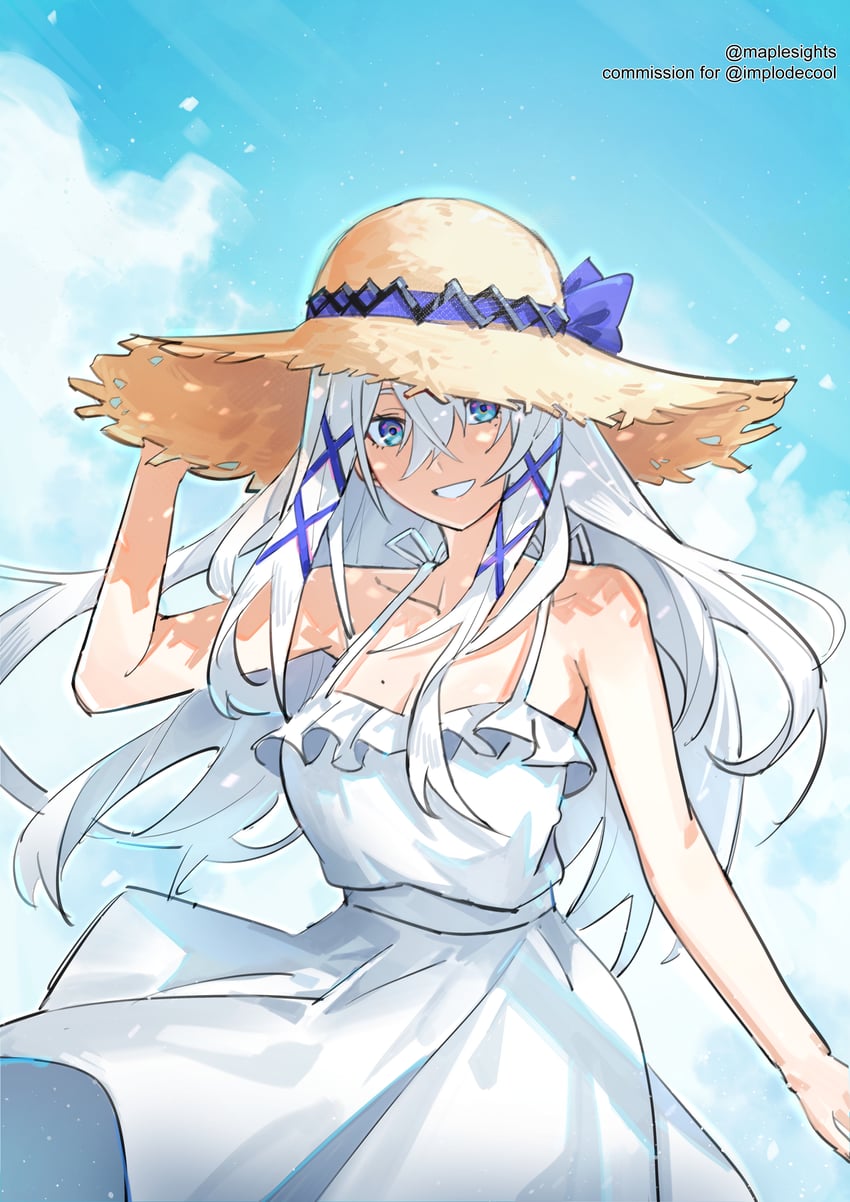 victoria brightshield (nijisanji and 1 more) drawn by maplesights