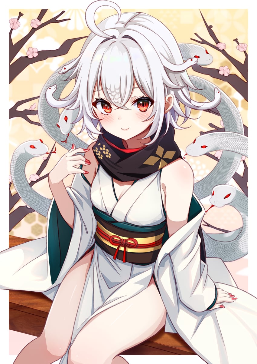 medusa (original) drawn by toketa-sekai
