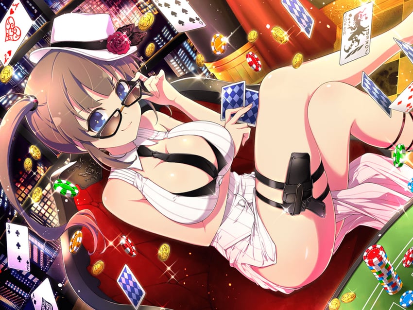 minori (senran kagura and 2 more) drawn by yaegashi_nan