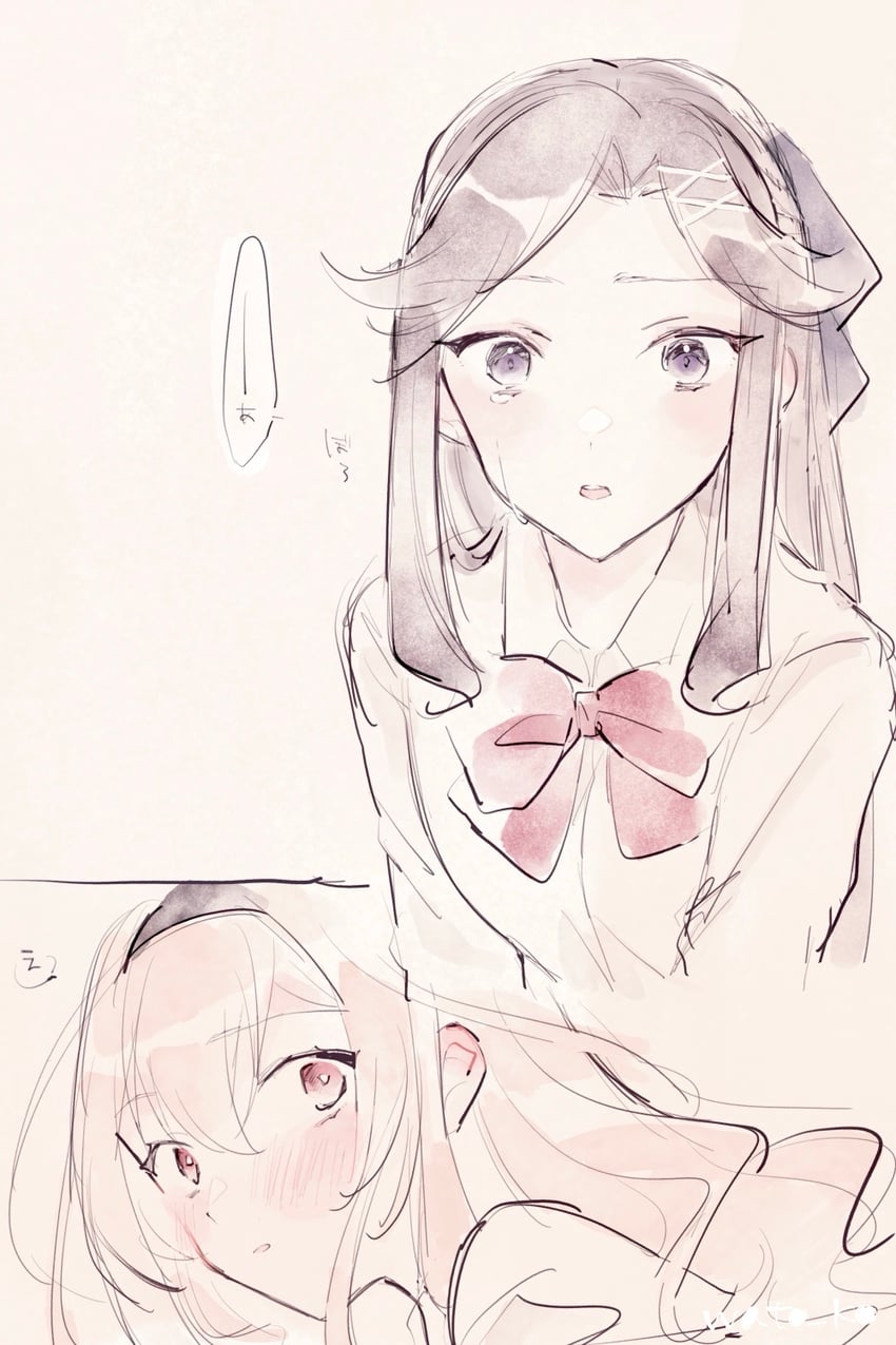 saijou claudine and tendou maya (shoujo kageki revue starlight) drawn by wato_(ko)