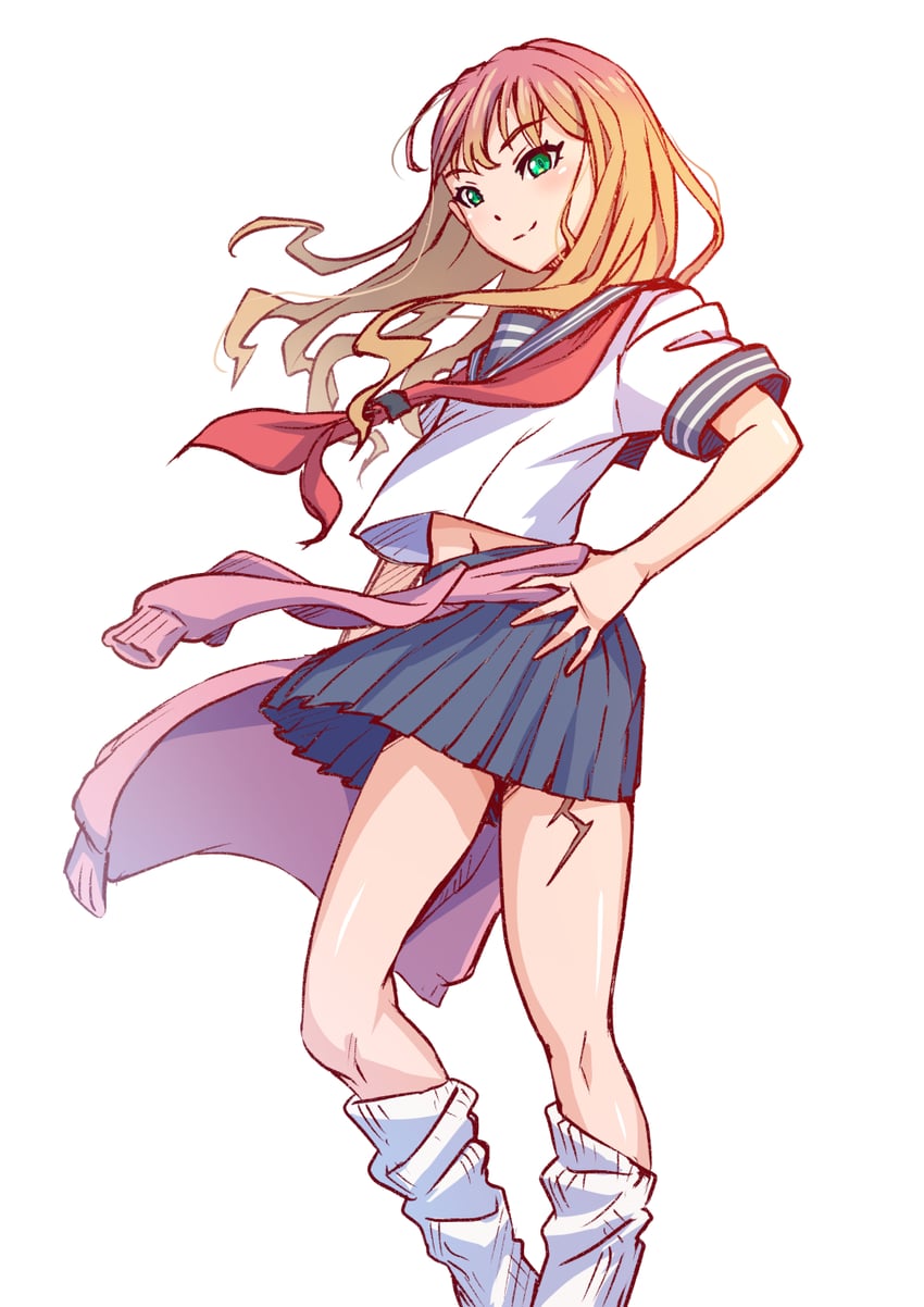 minami yume (gridman universe and 1 more) drawn by kuroda_asaki