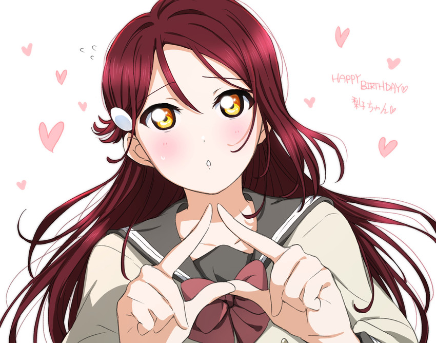 sakurauchi riko (love live! and 1 more) drawn by yuchi_(salmon-1000)