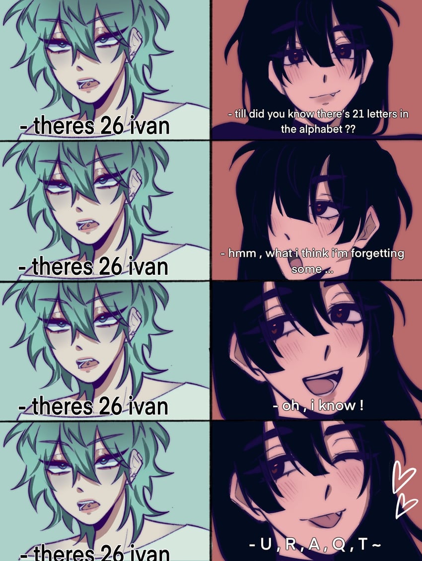 till and ivan (alien stage) drawn by hearts4till