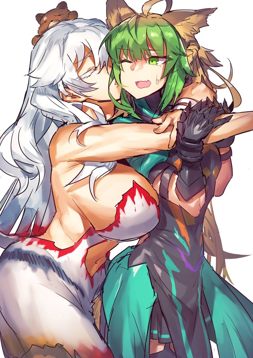 atalanta, artemis, and orion (fate and 2 more) drawn by melon22