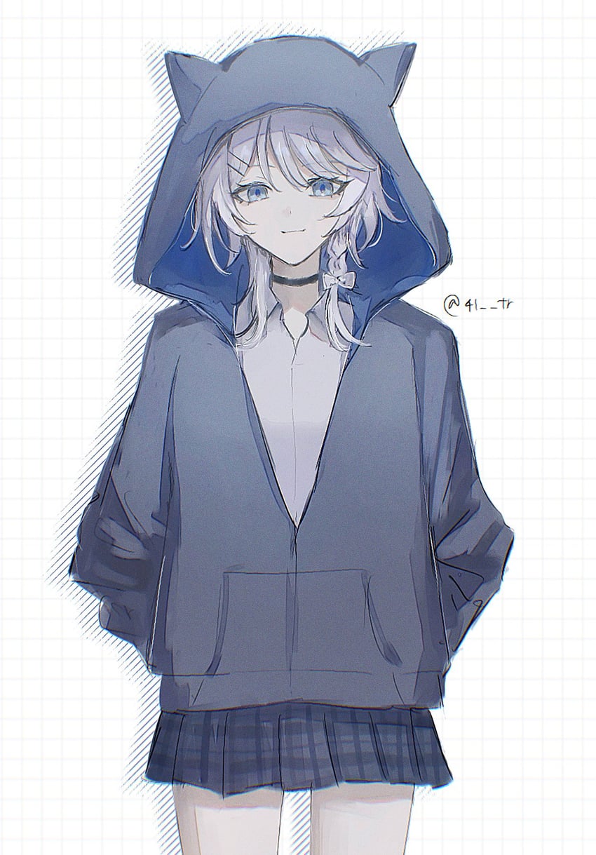 cipher (honkai and 1 more) drawn by 41_tr