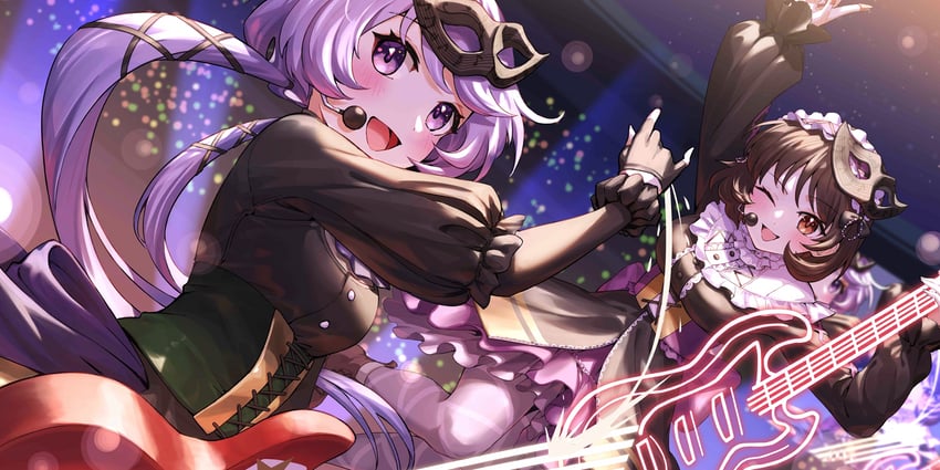 tsukumo benben and tsukumo yatsuhashi (touhou and 1 more) drawn by nemoto_yuuma