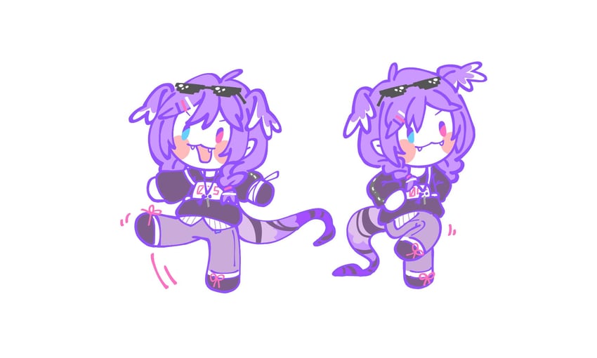 selen tatsuki (nijisanji and 1 more) drawn by babbinggui