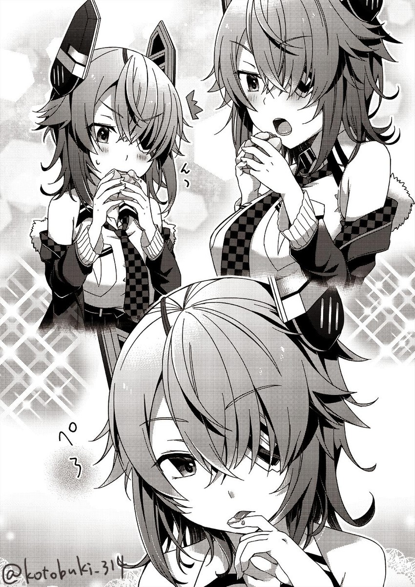tenryuu and tenryuu kai ni (kantai collection) drawn by kotobuki_(momoko_factory)