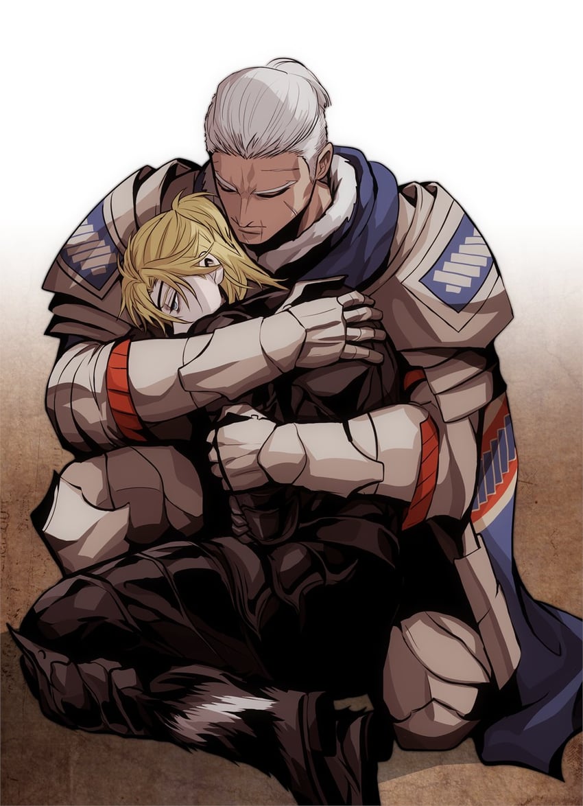 dimitri alexandre blaiddyd and dedue molinaro (fire emblem and 1 more) drawn by megubiru
