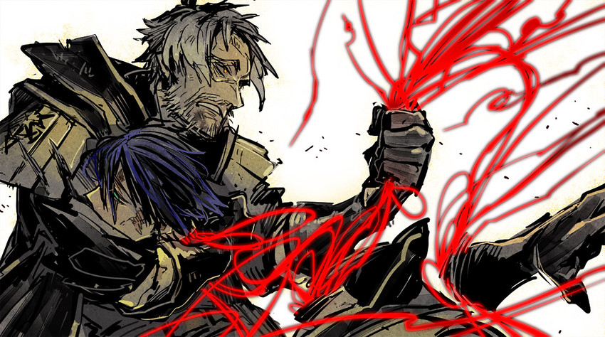 pixiv fantasia and 1 more drawn by akagishi_k