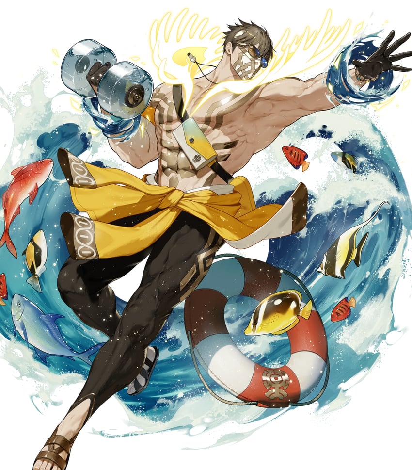 eikthyrnir (fire emblem and 1 more) drawn by semi_(p-poco)