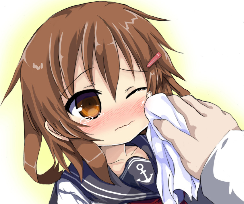 admiral and ikazuchi (kantai collection) drawn by oshiruko_(uminekotei)