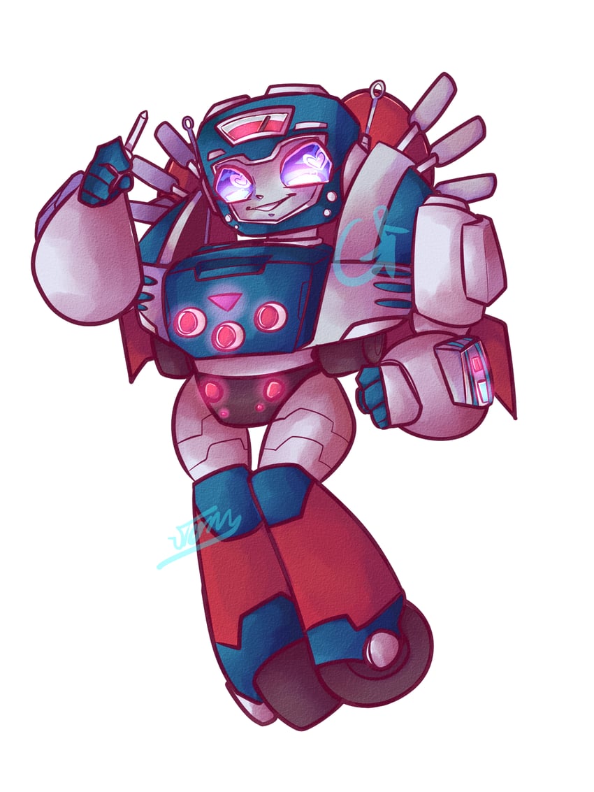 nickel (transformers and 1 more) drawn by grumpyrays