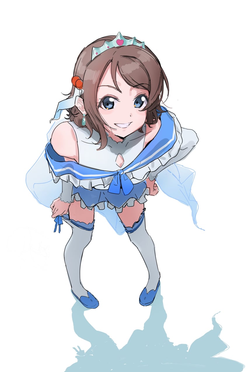 watanabe you (love live! and 1 more) drawn by moshi_(0364p)
