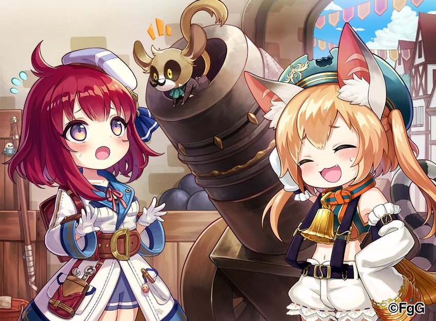 bertha and patty (ta ga tame no alchemist) drawn by g-row