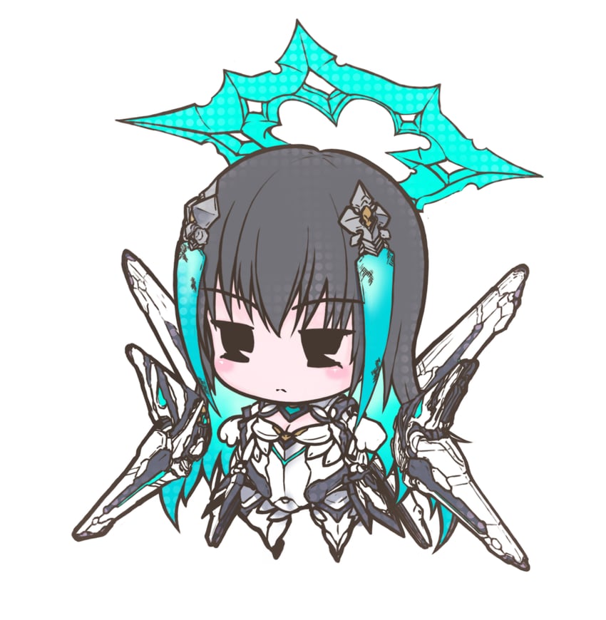 oileu athena series (phantasy star and 2 more) drawn by waraibito