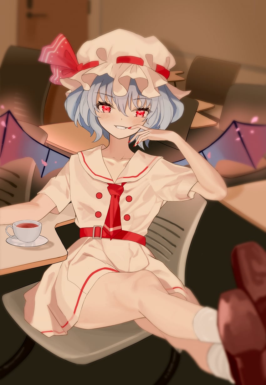 remilia scarlet (touhou and 1 more) drawn by senbonsang