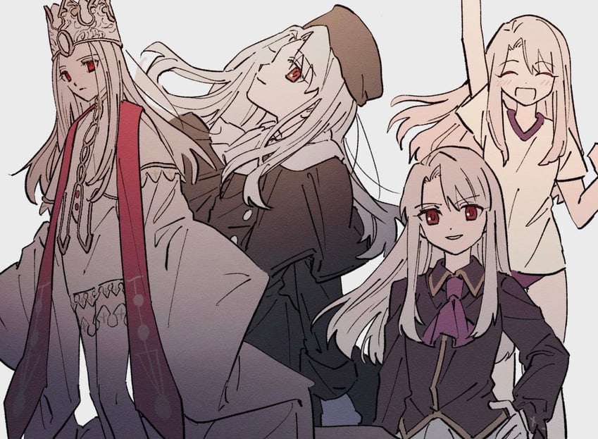 illyasviel von einzbern (fate and 2 more) drawn by m_12170