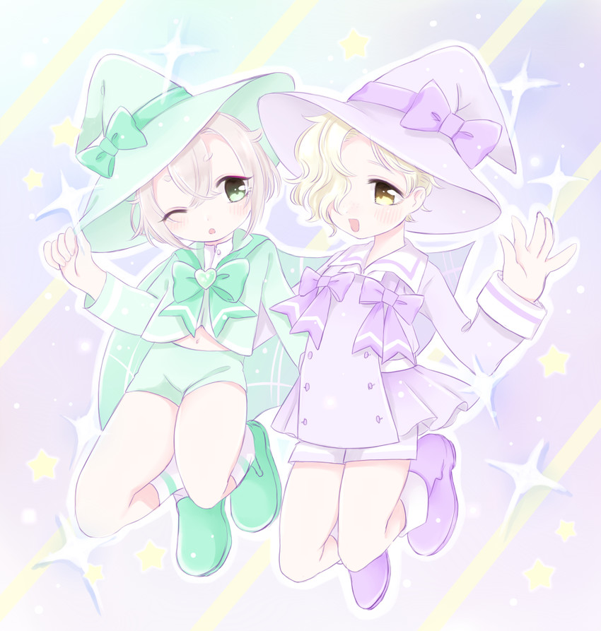 hotarumaru and gokotai (touken ranbu) drawn by michelle_(ooo-anteat)