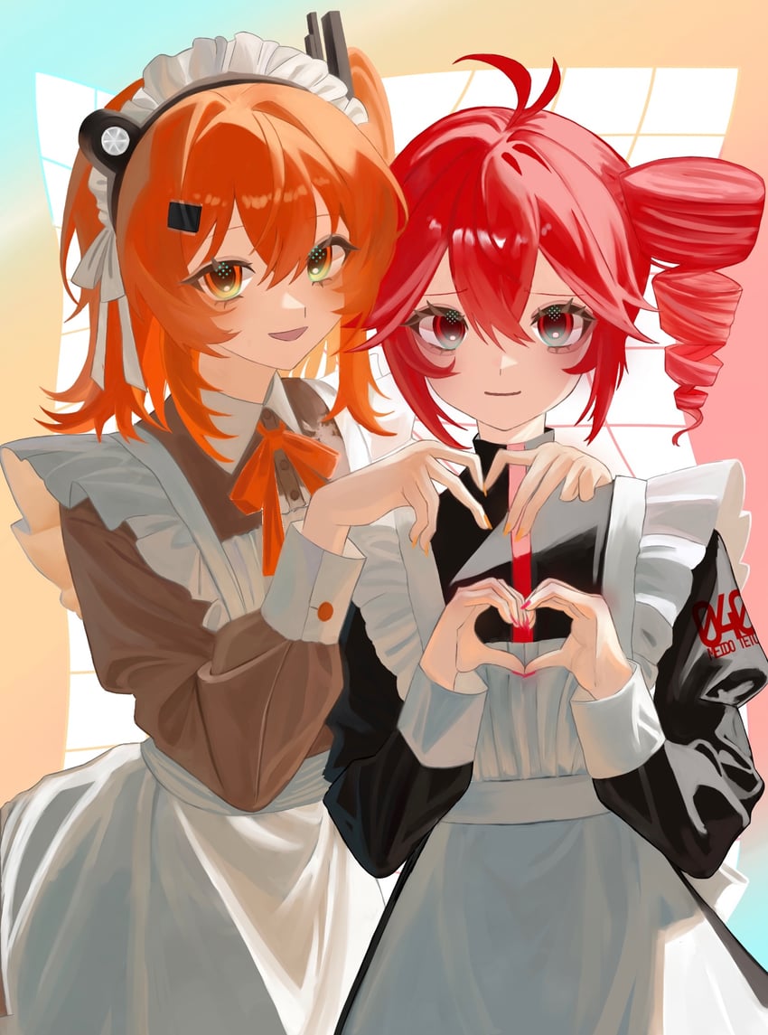 kasane teto and adachi rei (utau and 1 more) drawn by ravukurahuto_2d