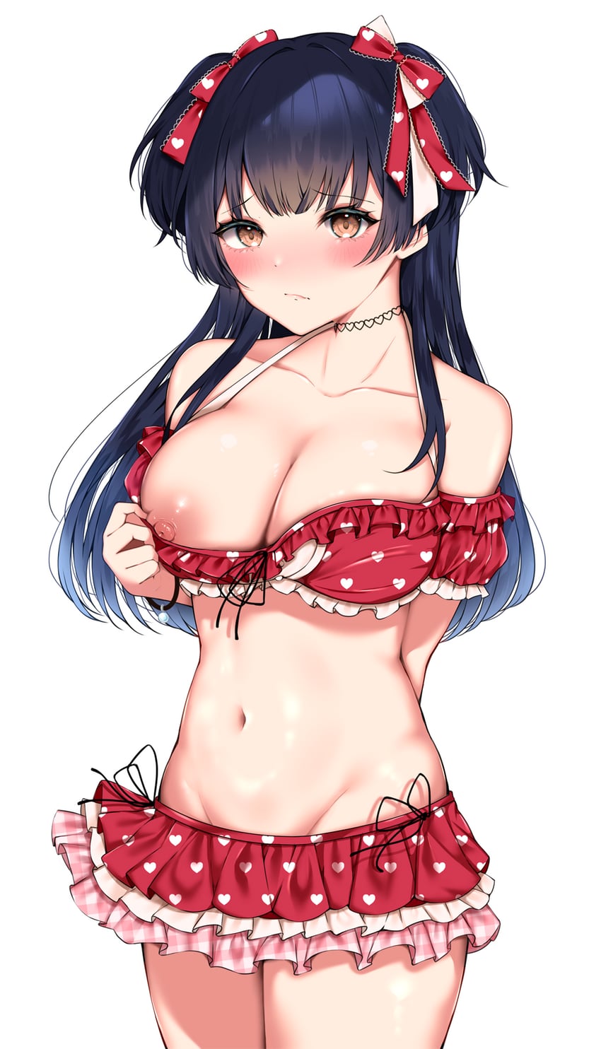 mayuzumi fuyuko (idolmaster and 1 more) drawn by okibari_yasu